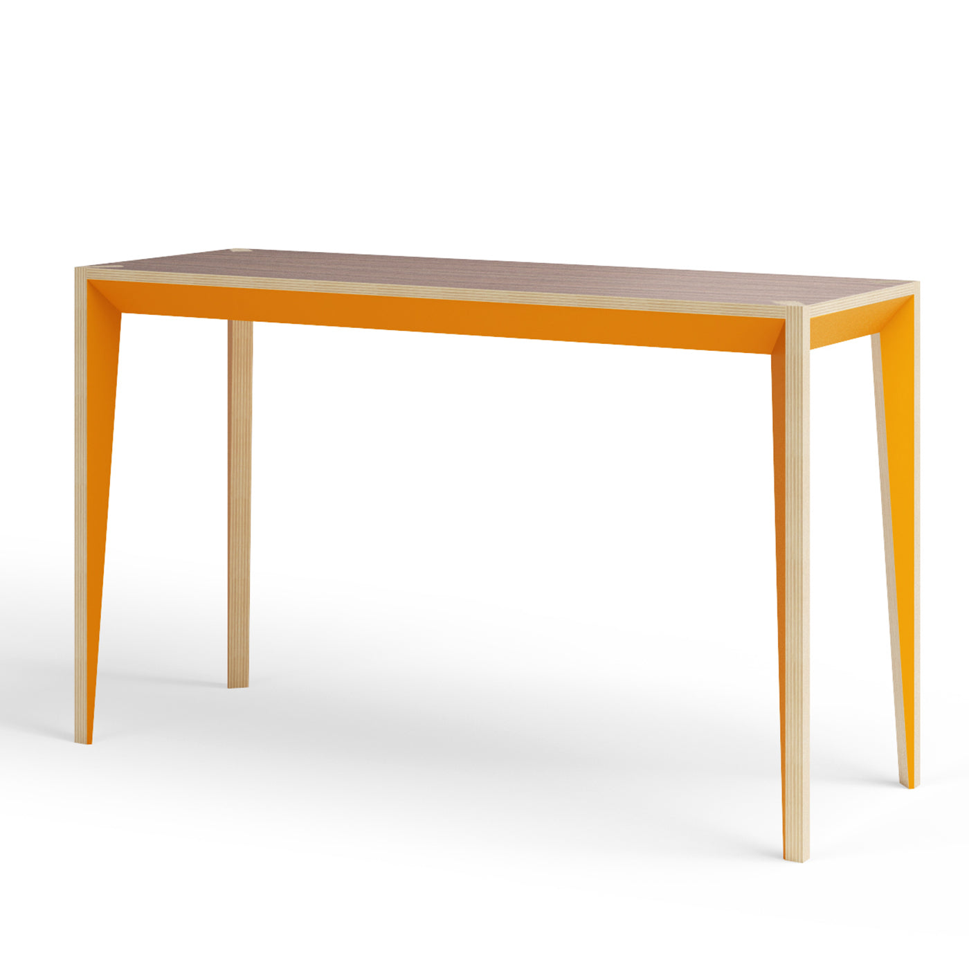 Noyer Orange MiMi Tiny Desk Table Console - Vue alternative 1