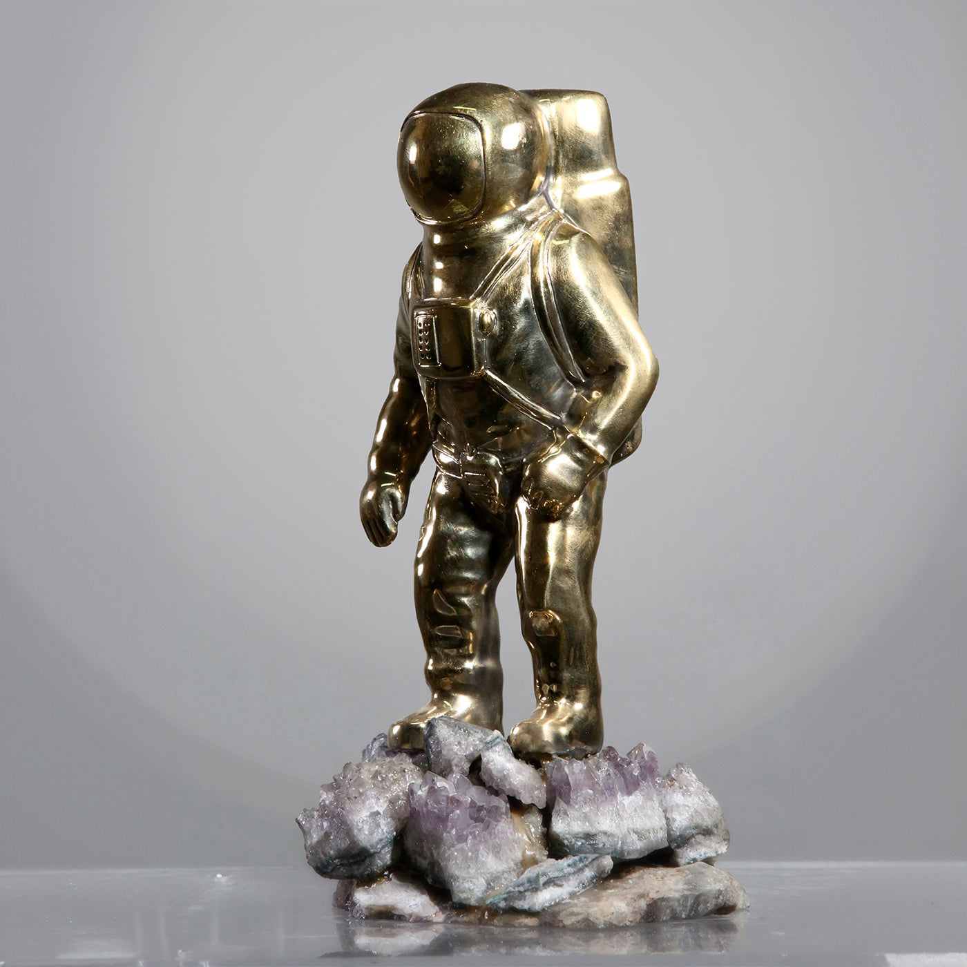 Estatuilla de bronce Astronauta - Vista alternativa 1