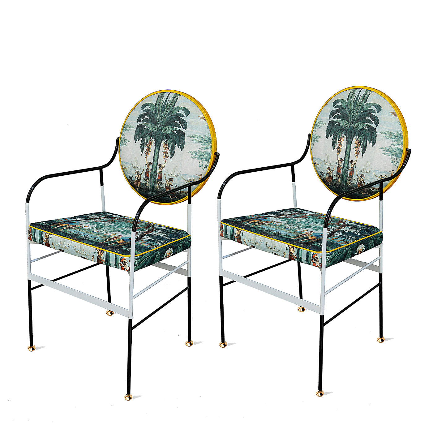 Set of 2 Luigina Exotic Evasion Chair - Alternative view 4