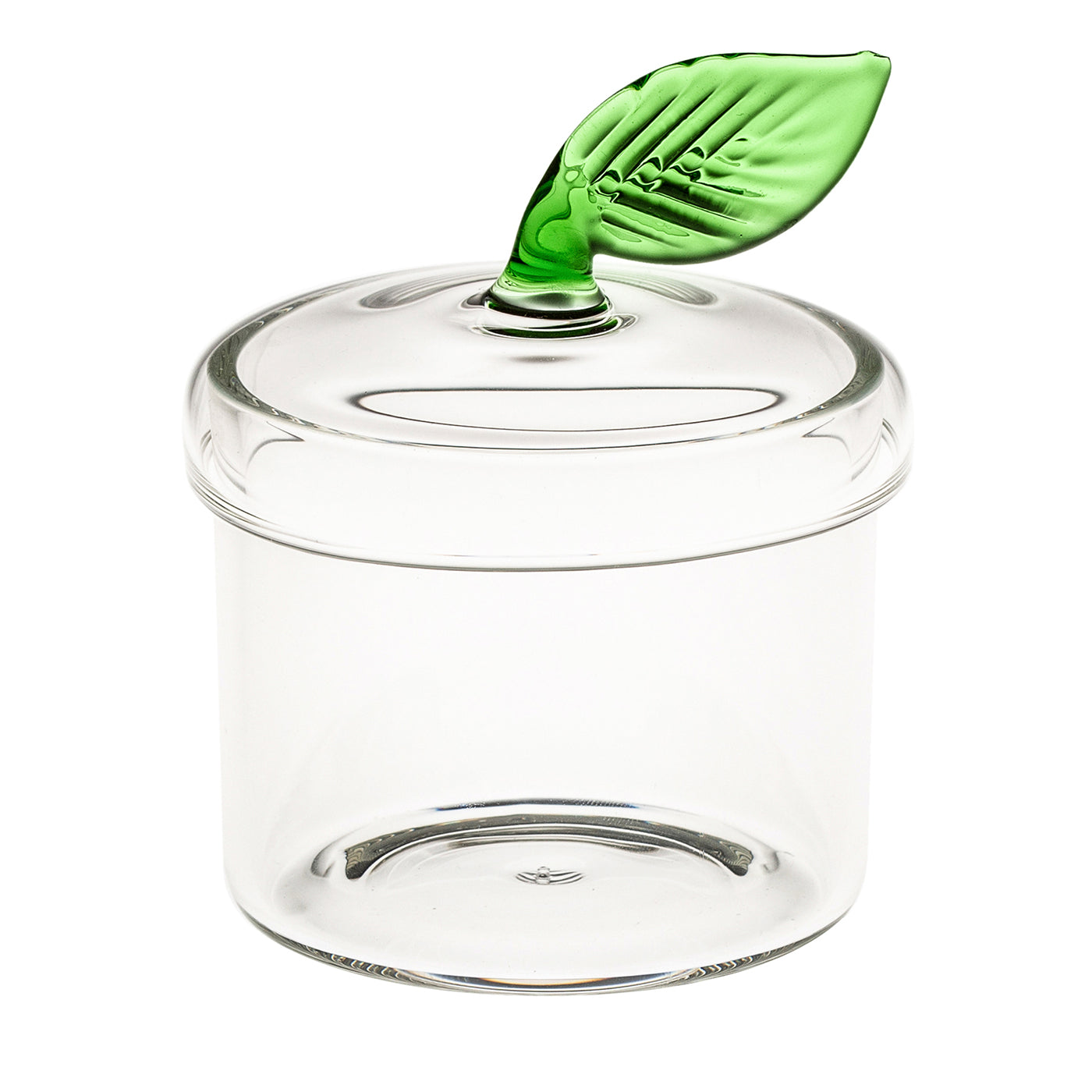 Green Leaf Sugar Pot - Hauptansicht