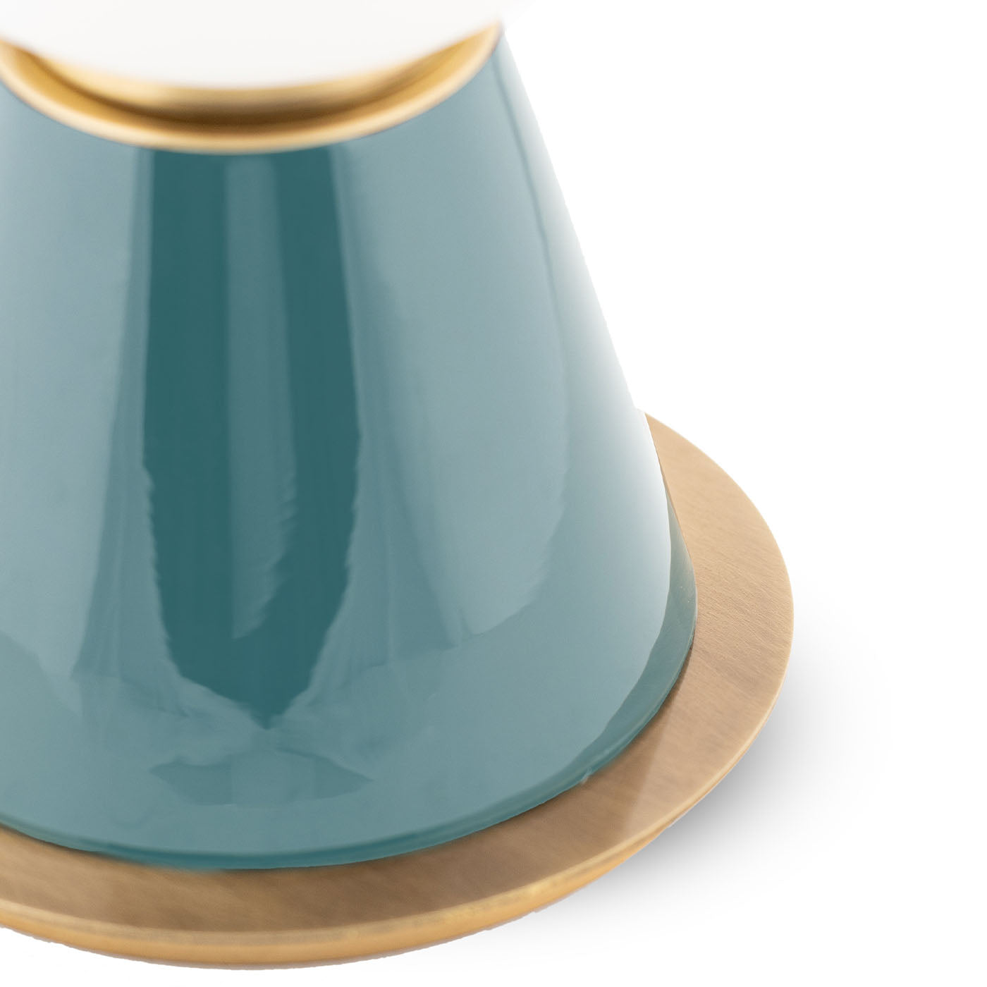 Palm Small Turquoise Table Lamp - Alternative view 1