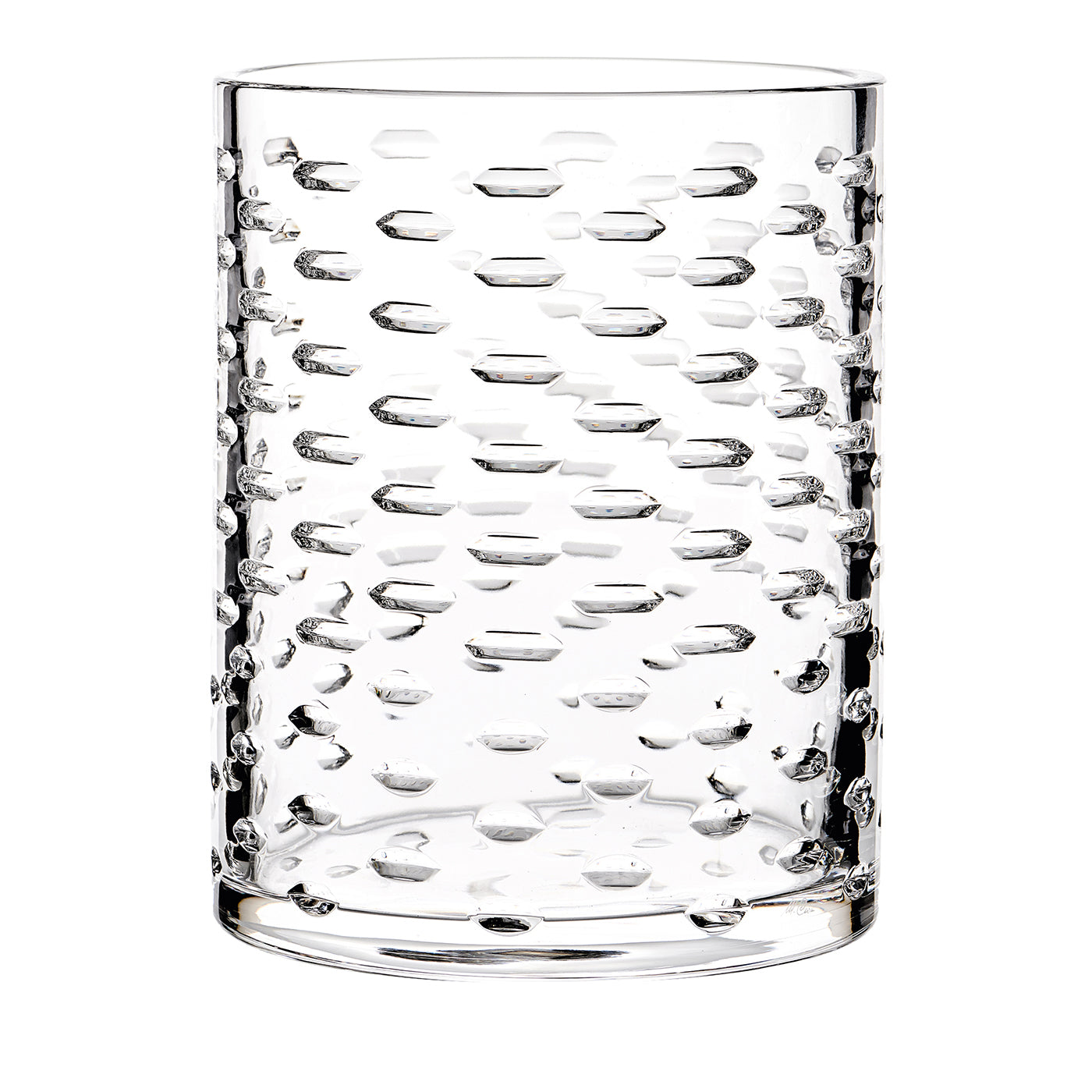 Vase en verre à grosses bulles  - Vue principale