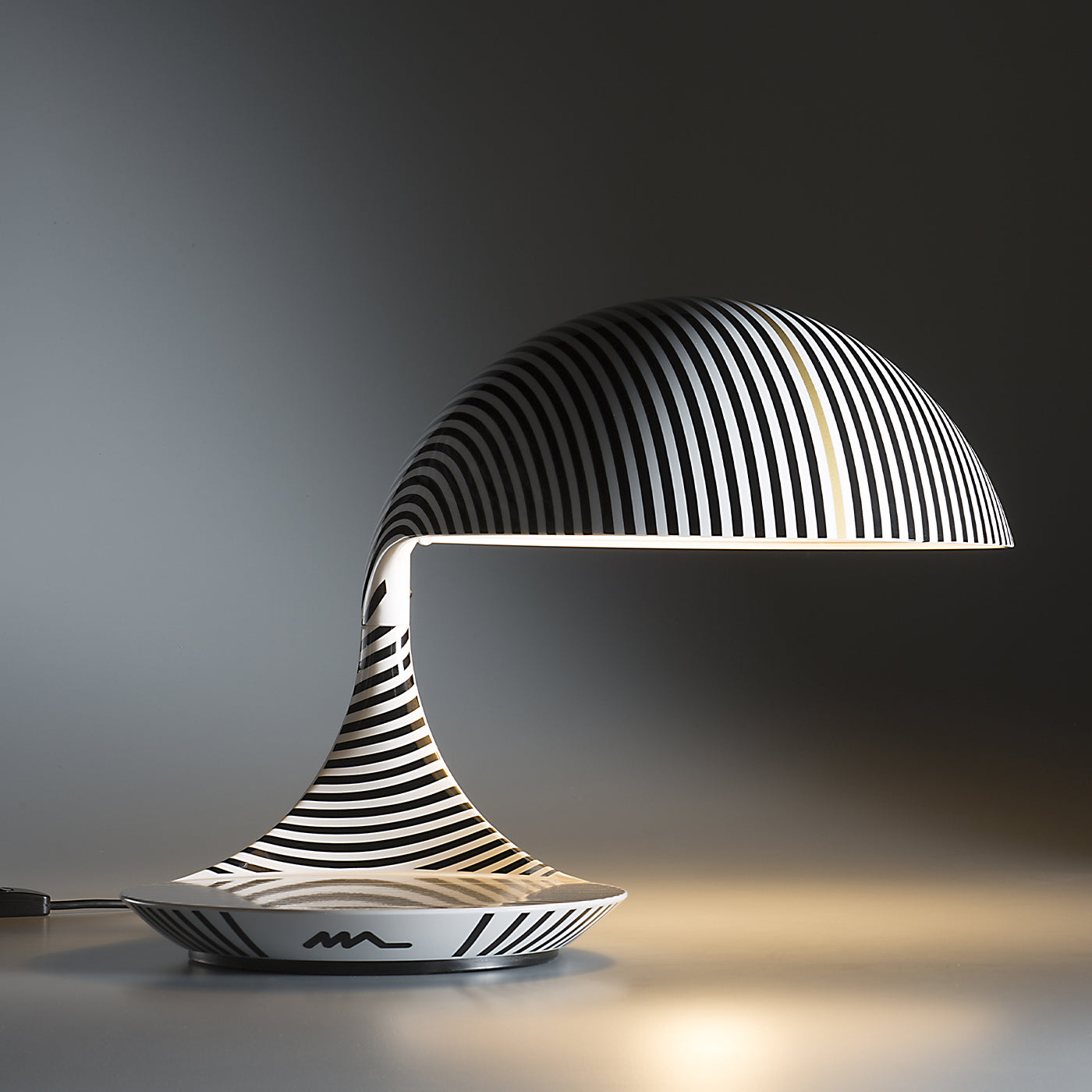 Cobra Texture Striped Table Lamp by Area 17 - Alternative view 4