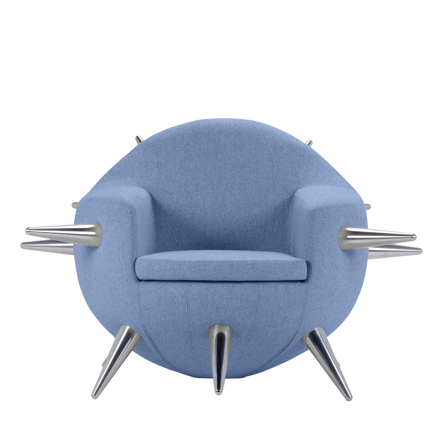 Bomb Light Blue Armchair By Simone Micheli - Vue principale