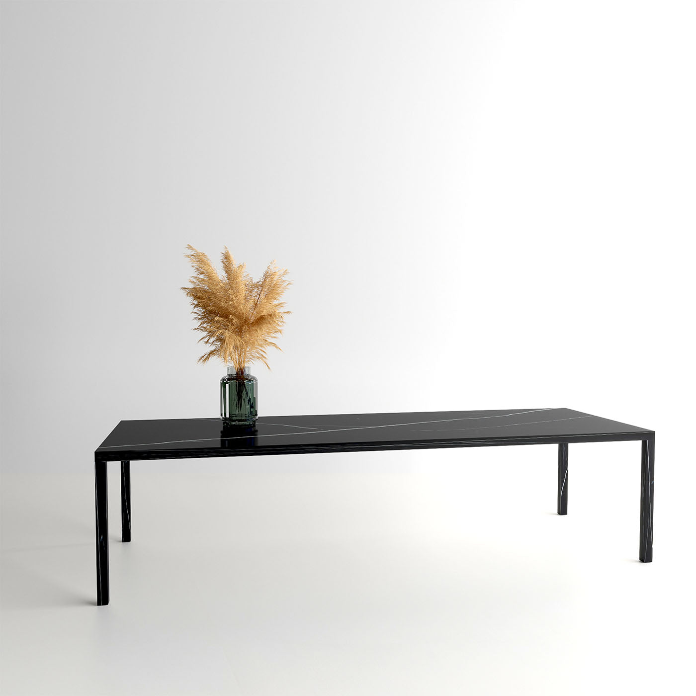 Sumisura Rectangular Black Marquinia Table - Alternative view 3