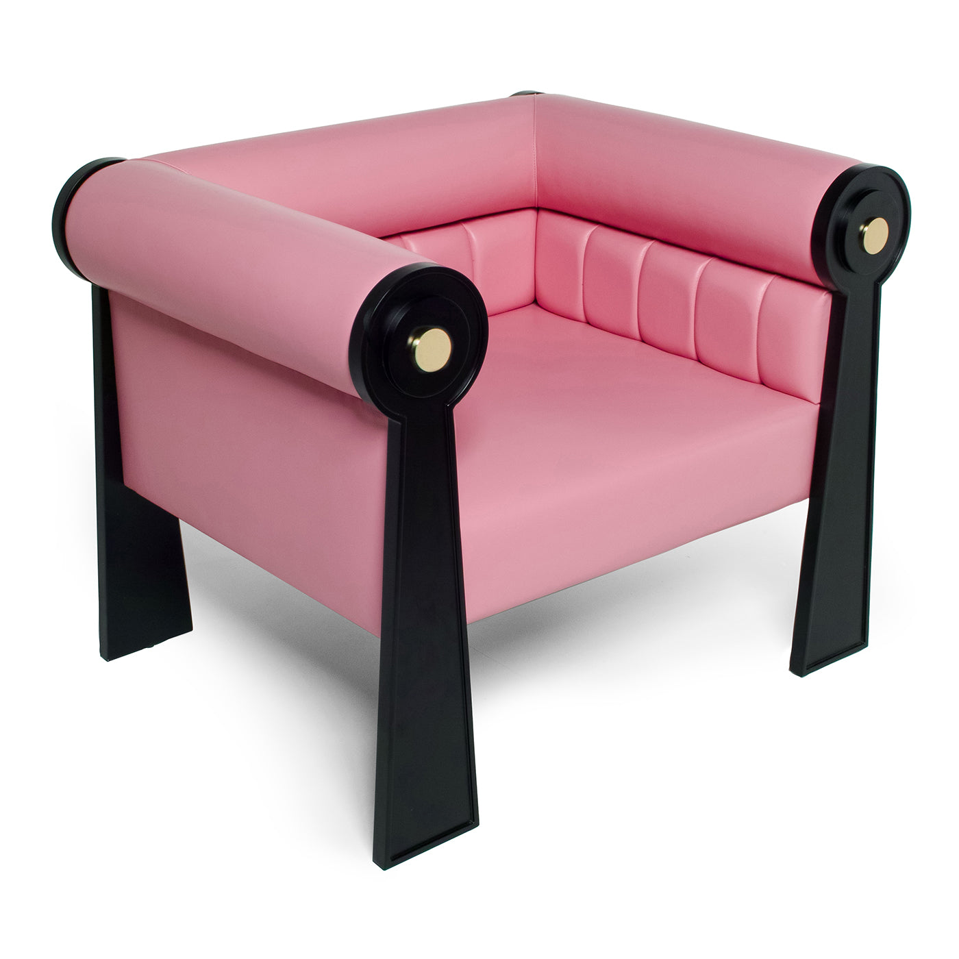 East Side Black and Pink Armchair by Fred Palatinus - Alternative view 2