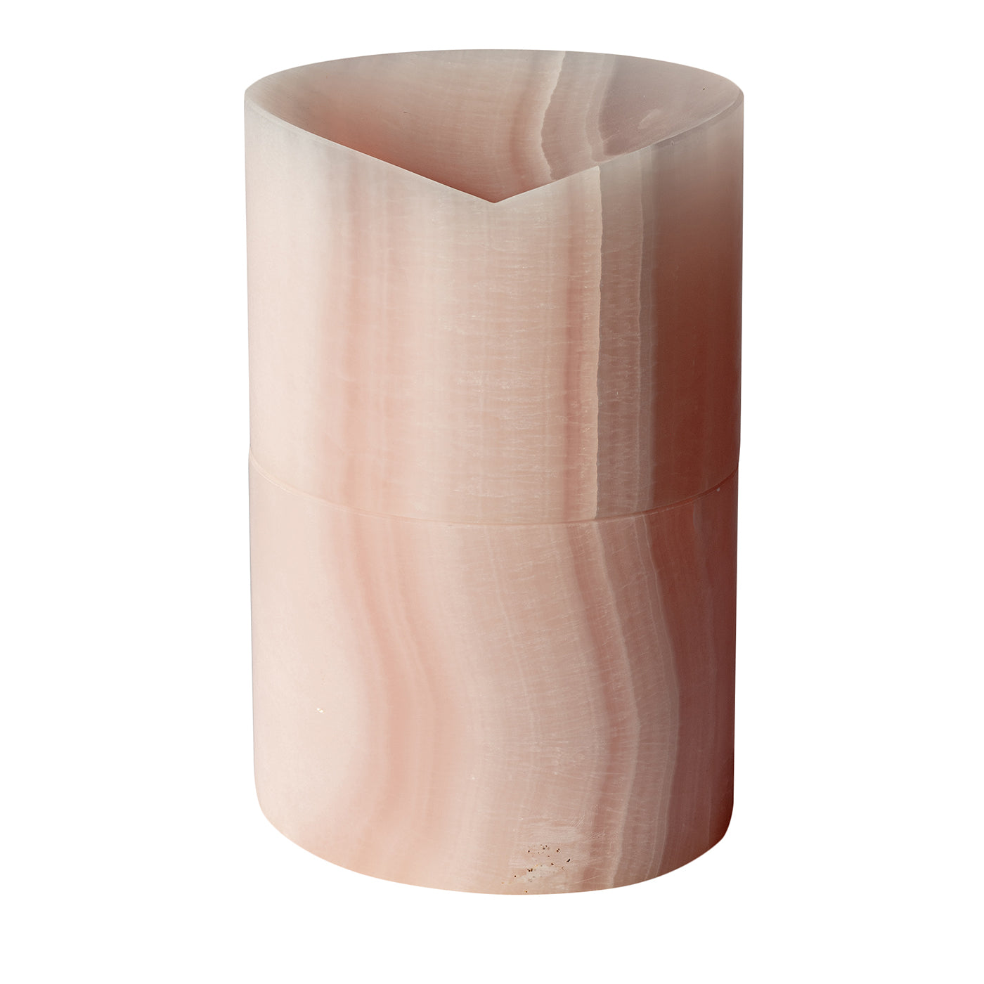 Here and Now Pink Onyx Vase - Main view