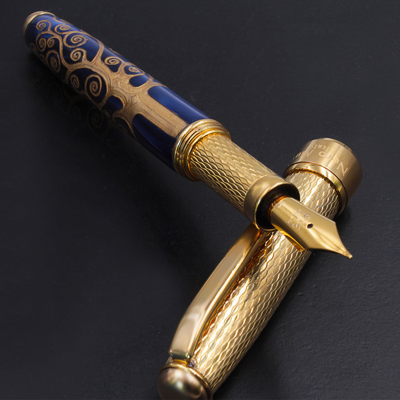 Tree Of Life Gold-Plated Fountain Pen - Alternative view 4