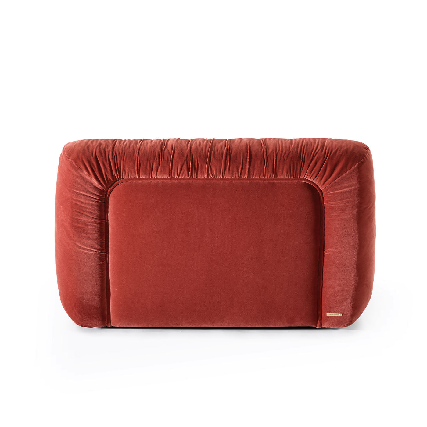 Mambo Orange Fabric Armchair by Lorenza Bozzoli - Alternative view 2