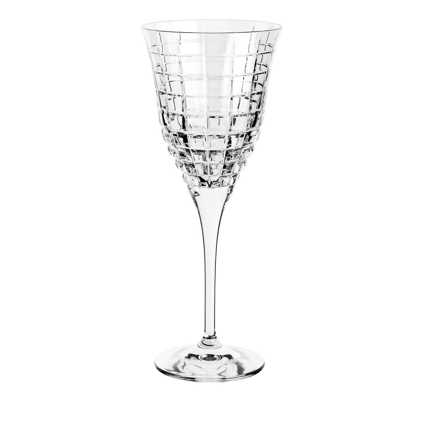 Luxe' Set of 6 Water Stem Glasses - Main view