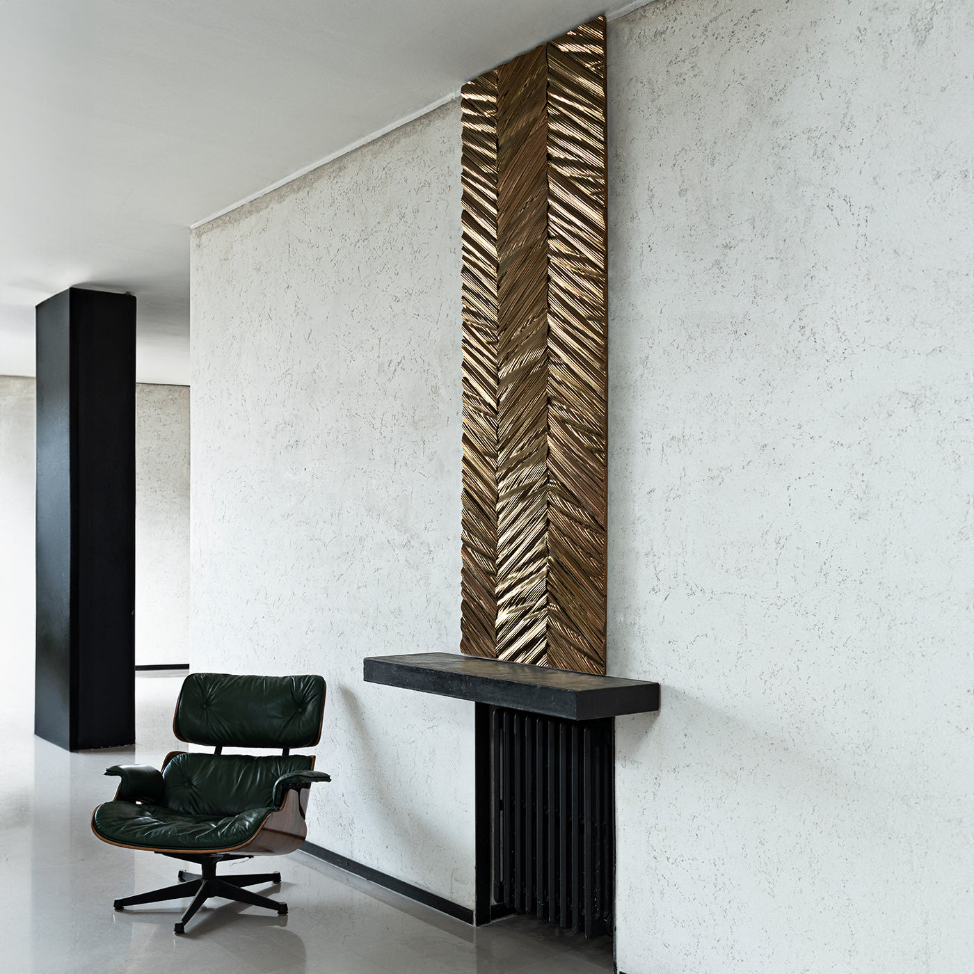 Calipso Bronzed Wall Covering by Giacomo Totti - Alternative view 2