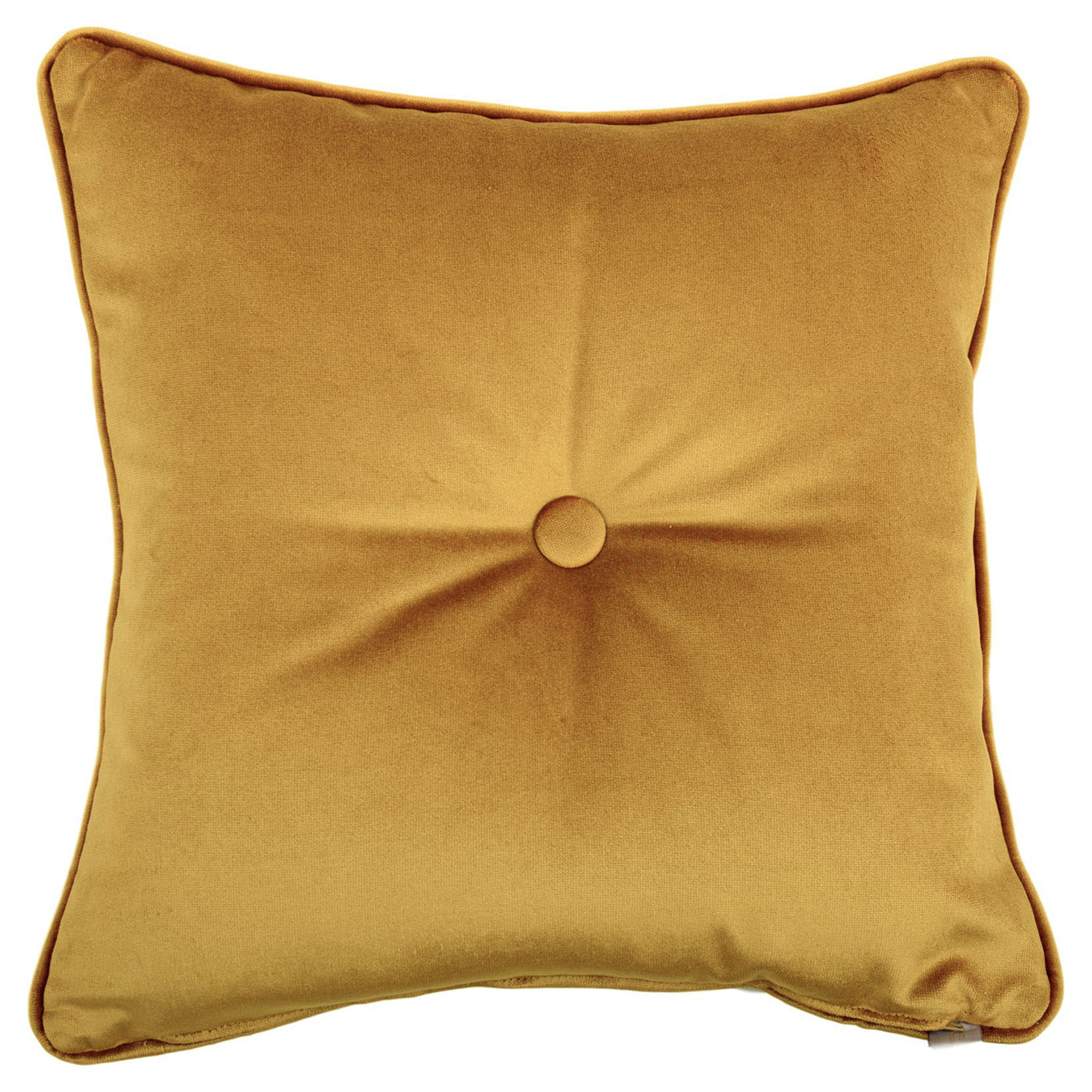 Gold Carrè Cushion in Bloom Jacquard Fabric - Alternative view 1