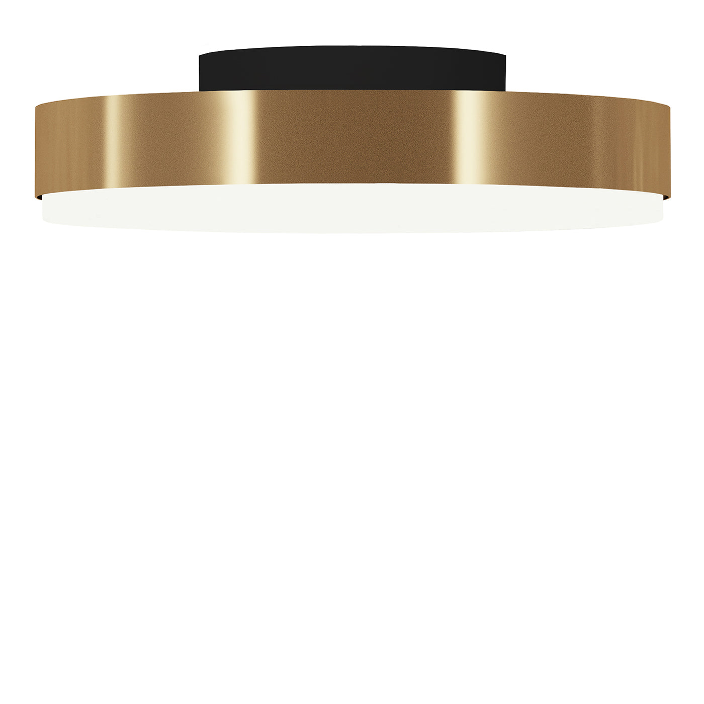Lampada da soffitto Discus in ottone e nero di MKV Design - Vista principale