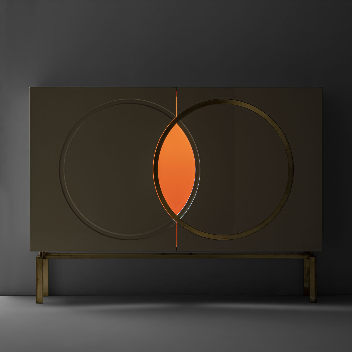 Brioni Sideboard in Creme und Orange - Alternative Ansicht 5