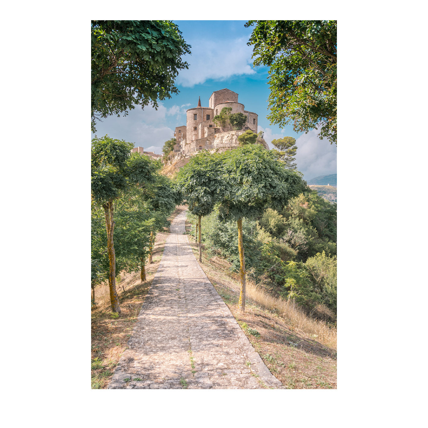 Camino a Petralia Impresión fotográfica - Vista principal