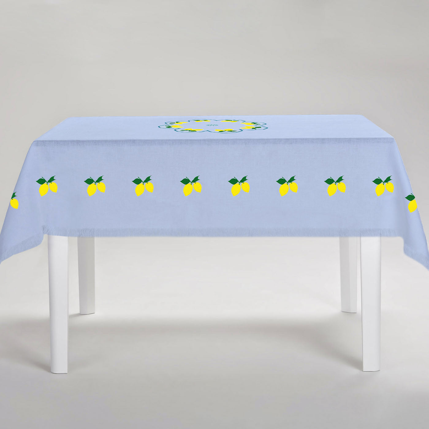 Limoni Multicolor Rectangular Azure Tablecloth - Alternative view 1