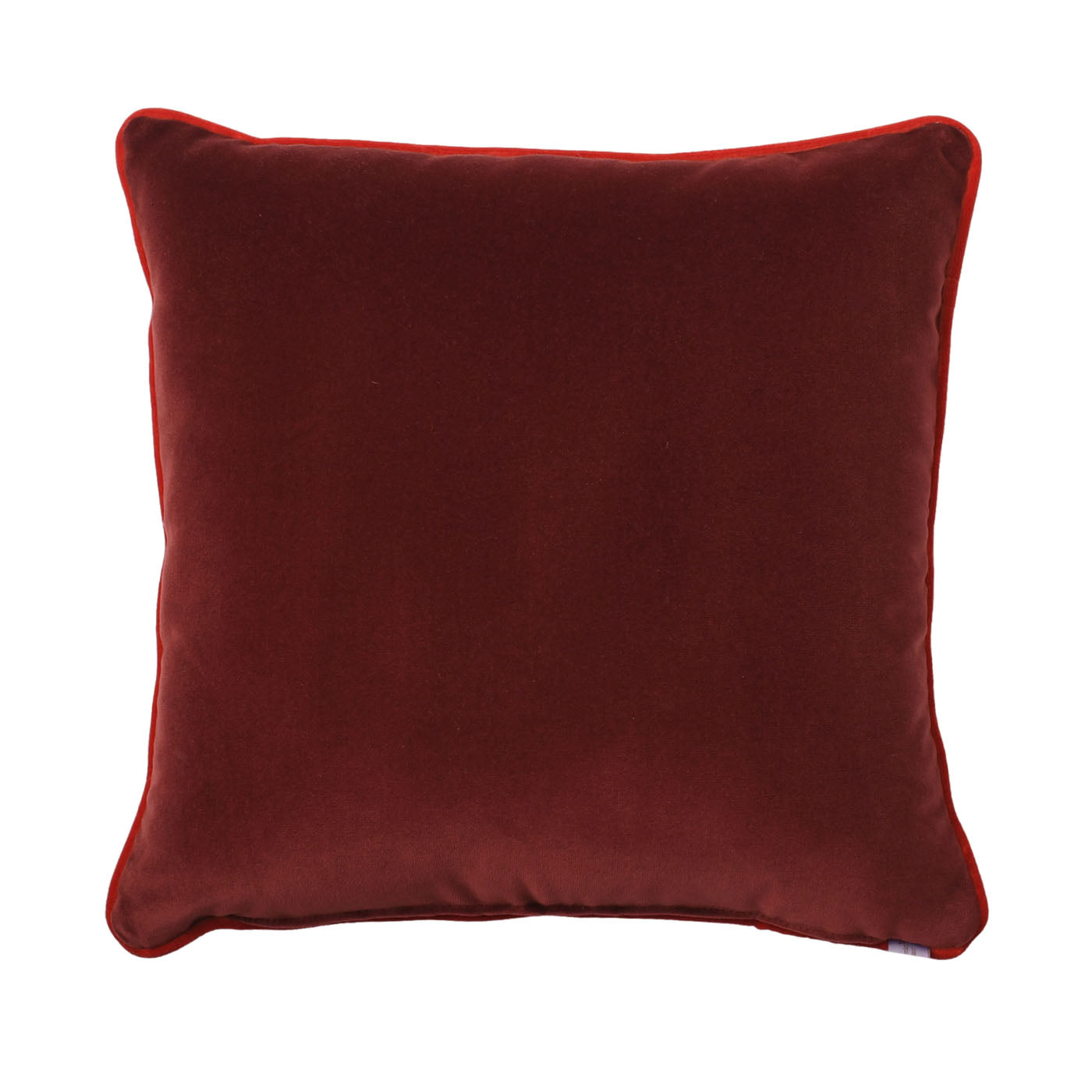 Carrè Cushion in geometric Relief Jacquard Fabric #2 - Alternative view 1