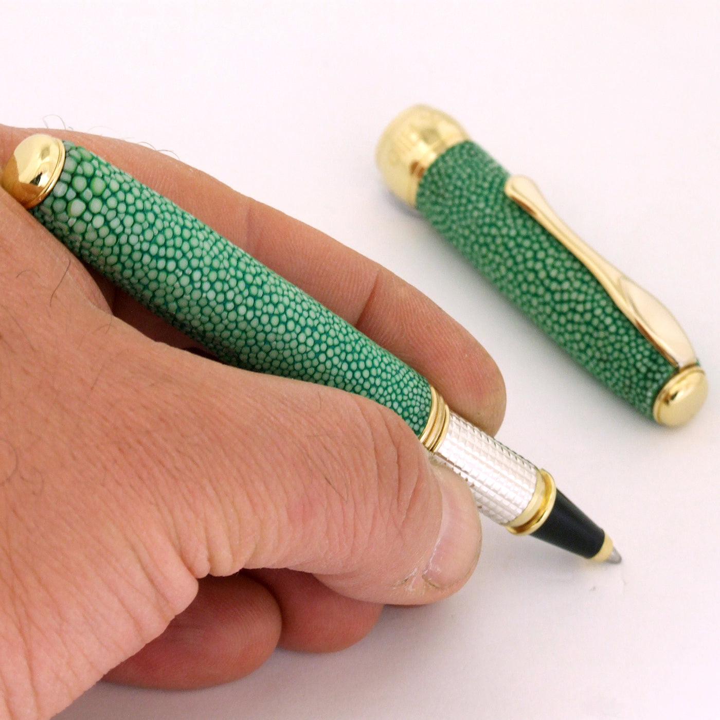 Bolígrafo raya verde - Vista alternativa 4