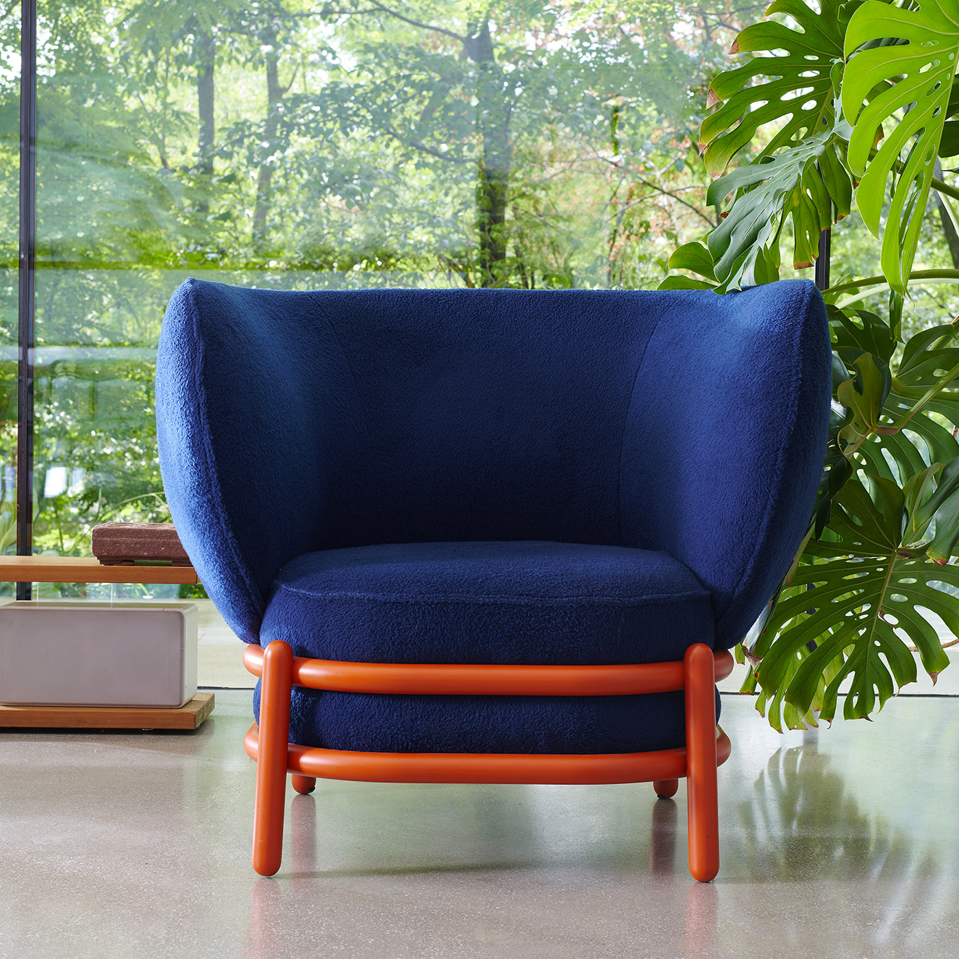 Luftballon Orange & Blue Lounge Chair - Alternative view 4