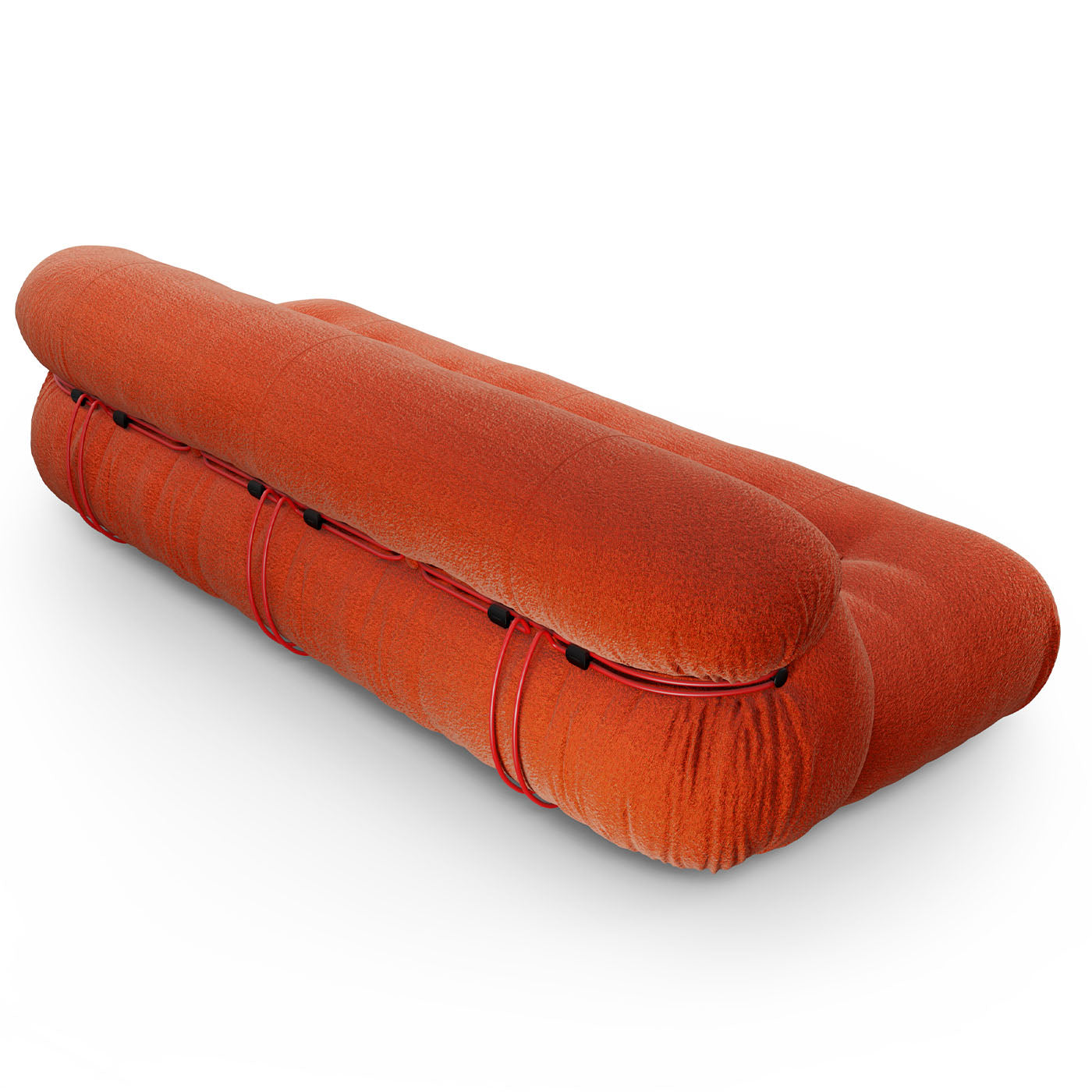 Soriana 3-sitzer orange sofa von Afra &amp; Tobia Scarpa - Alternative Ansicht 1