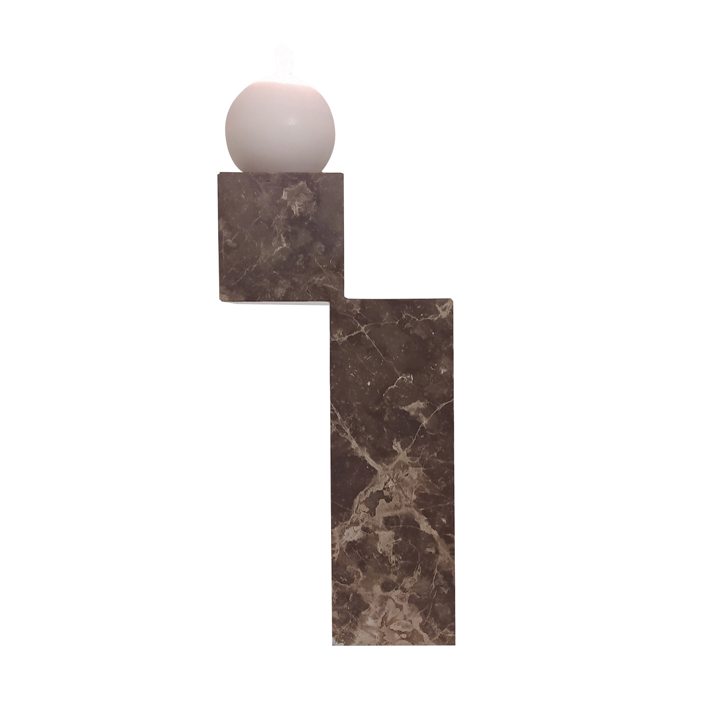 A Visone Marble Candleholder - Main view