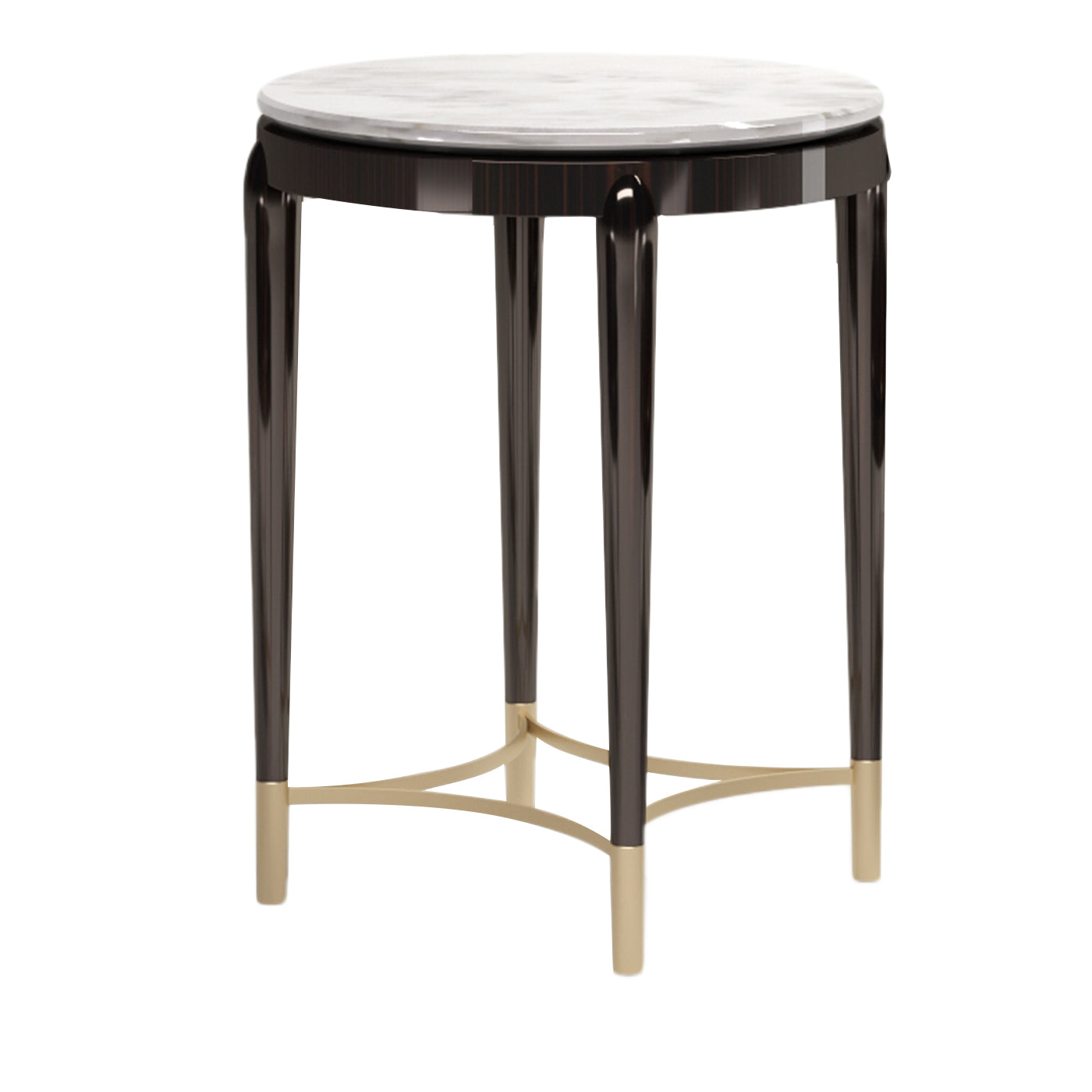 Oscar Marble Top Tall Side Table - Main view