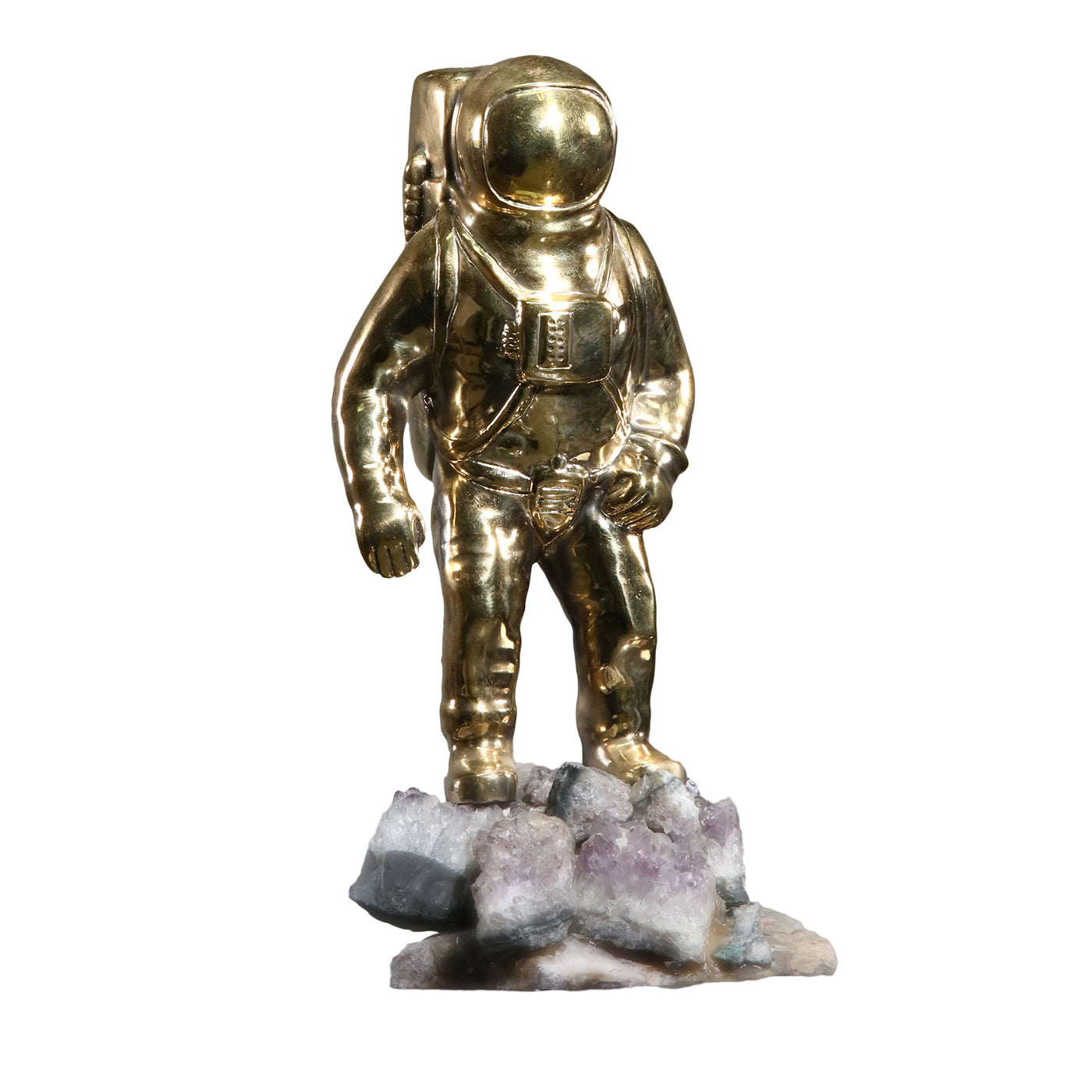 Statuetta Astronauta in bronzo - Vista principale