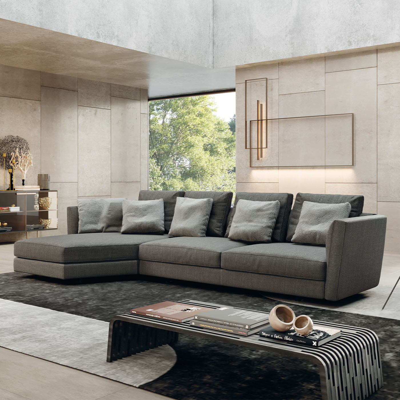 Ester Large Modular Sofa by Norberto Delfinetti - Alternative view 1
