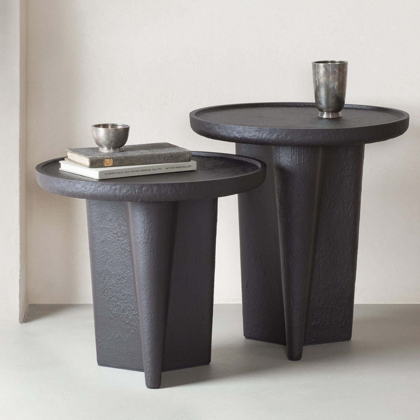 Tanell Imperfect Tall Bronze Side Table - Alternative view 2