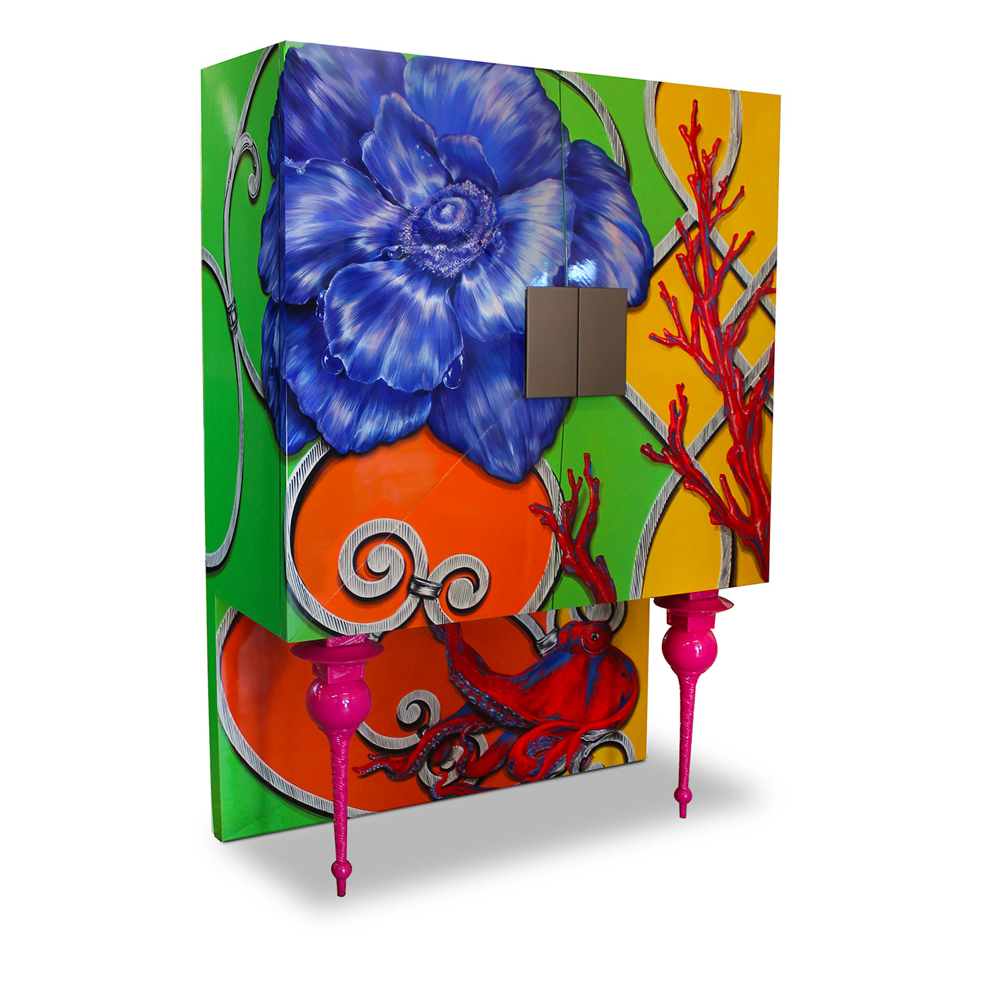 Costantino Bar Cabinet Flower by Carlo Rampazzi - Alternative view 1