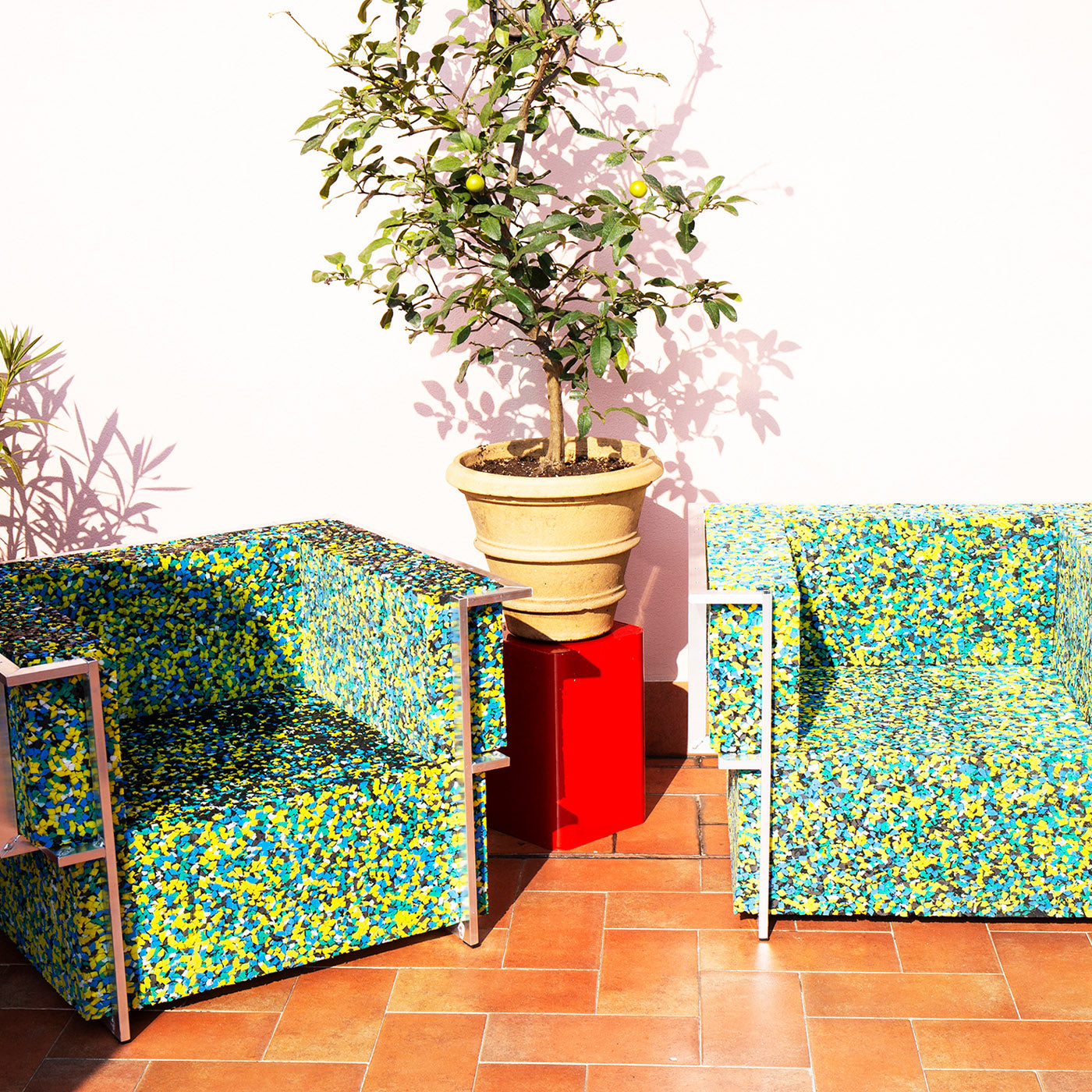 Infinite Living Aluminium-Sessel für den Außenbereich von Clemence Seilles - Alternative Ansicht 3