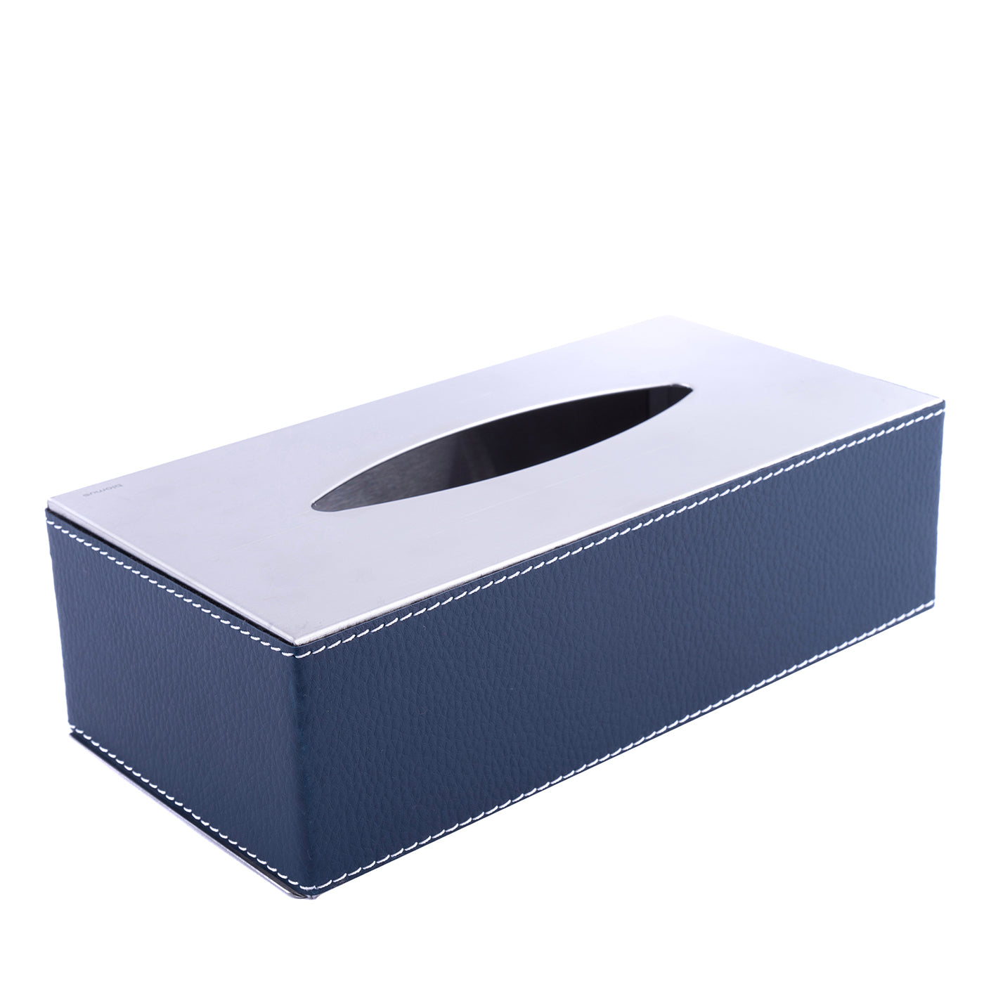 Porta Kleenex rectangular azul - Vista principal