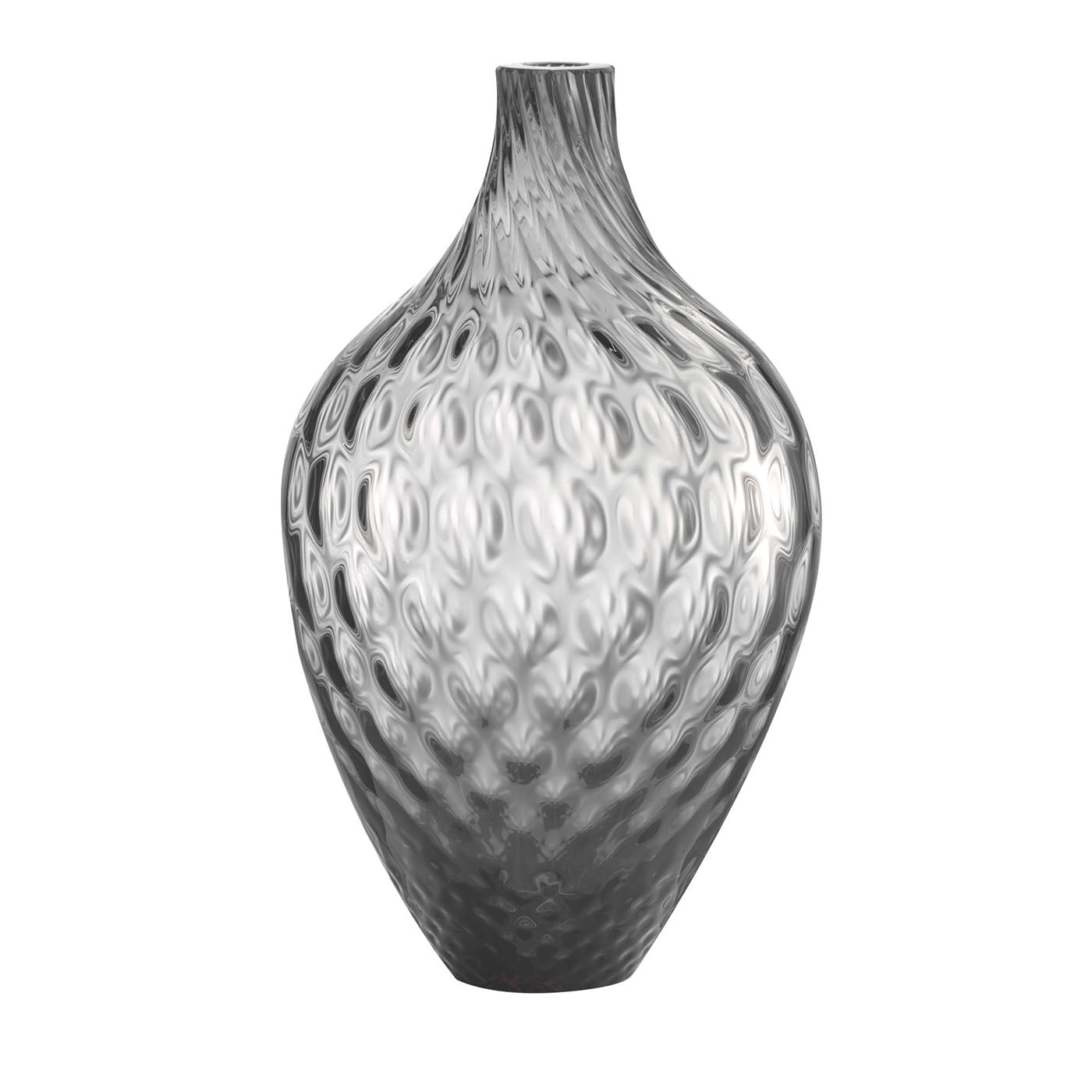 Samarcanda Grand vase décoratif Balloton gris - Vue principale