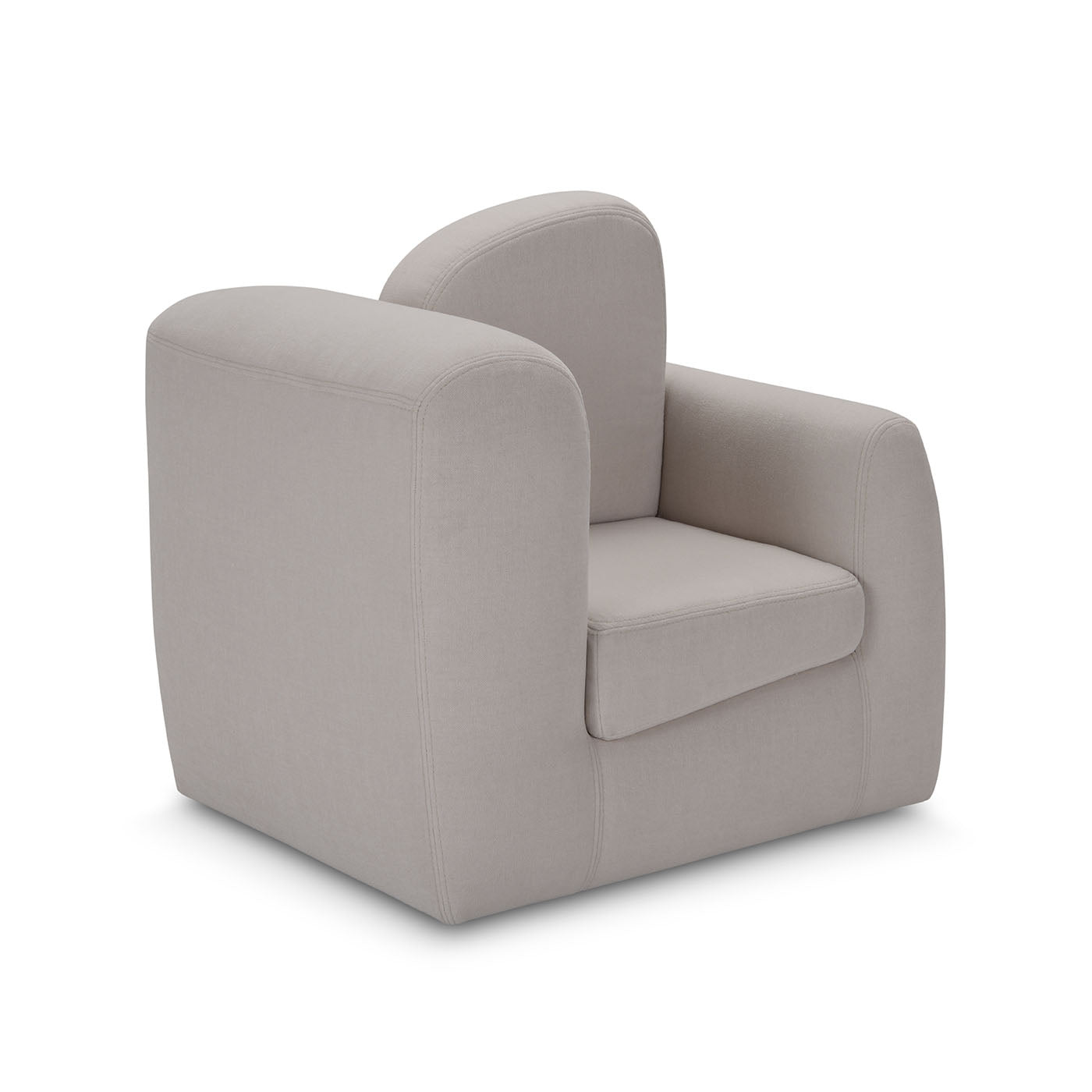 Symbol Gray Small Kids Armchair By Simone Micheli - Alternative view 2