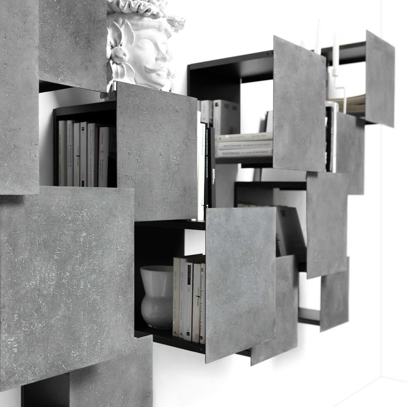 Mueble modular antracita DPI de Filippo Mambretti - Vista alternativa 1
