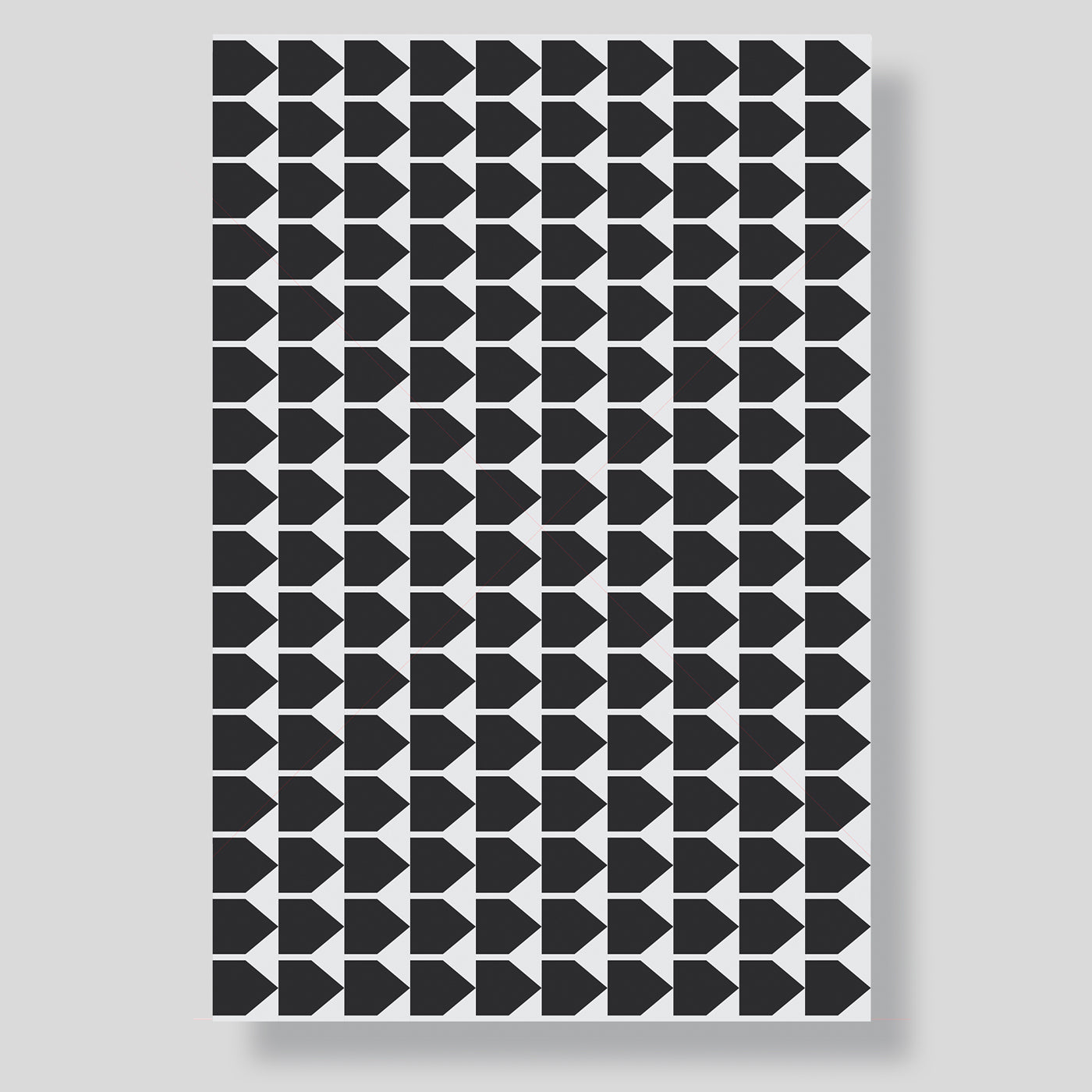 Archetipo Black/White Blanket by Makeyourhome + Walter Terruso - Alternative view 3