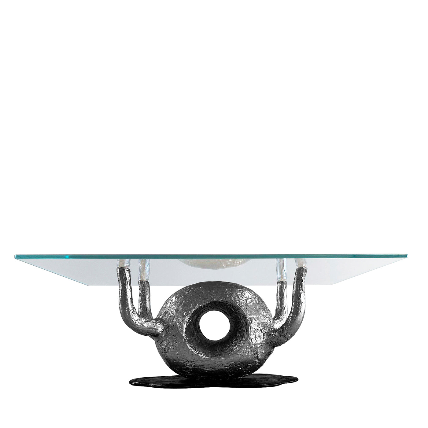Ocub Silvery & Black Table  - Main view