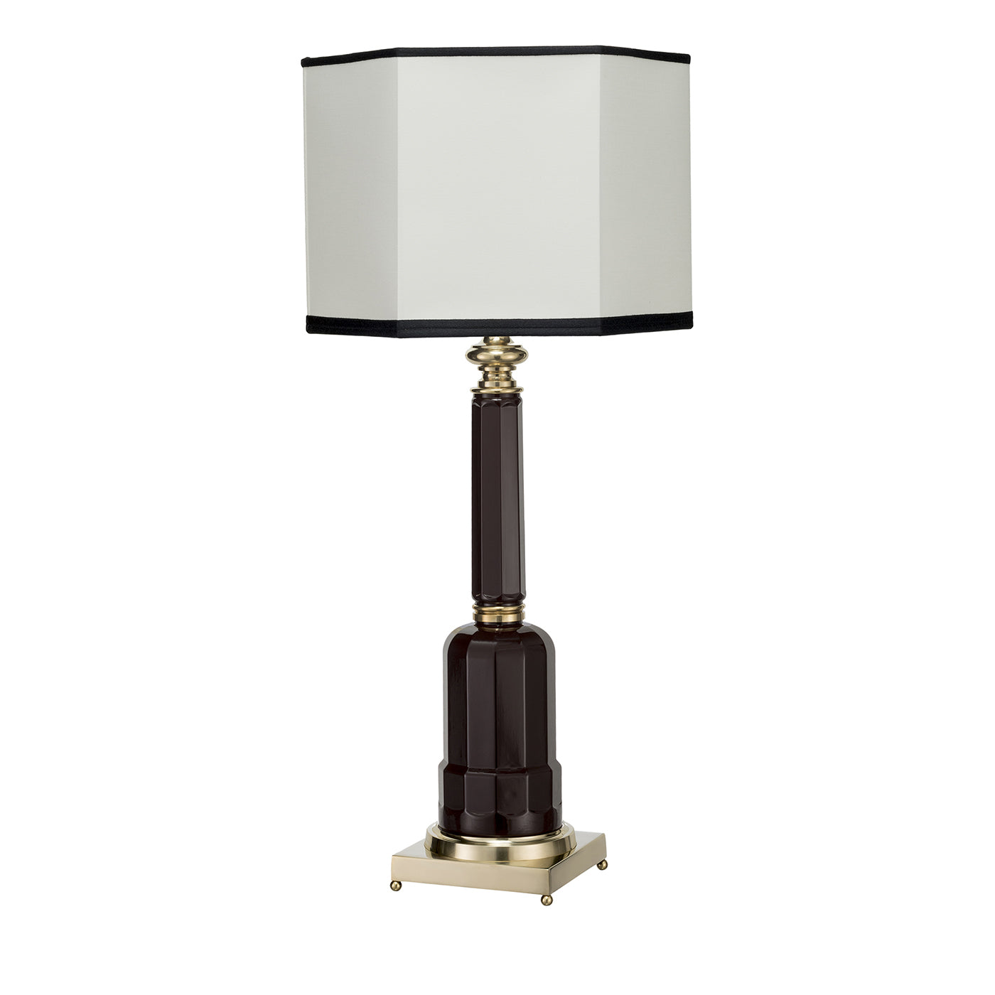 Lámpara de mesa Jacaranda marrón castaño - Vista principal