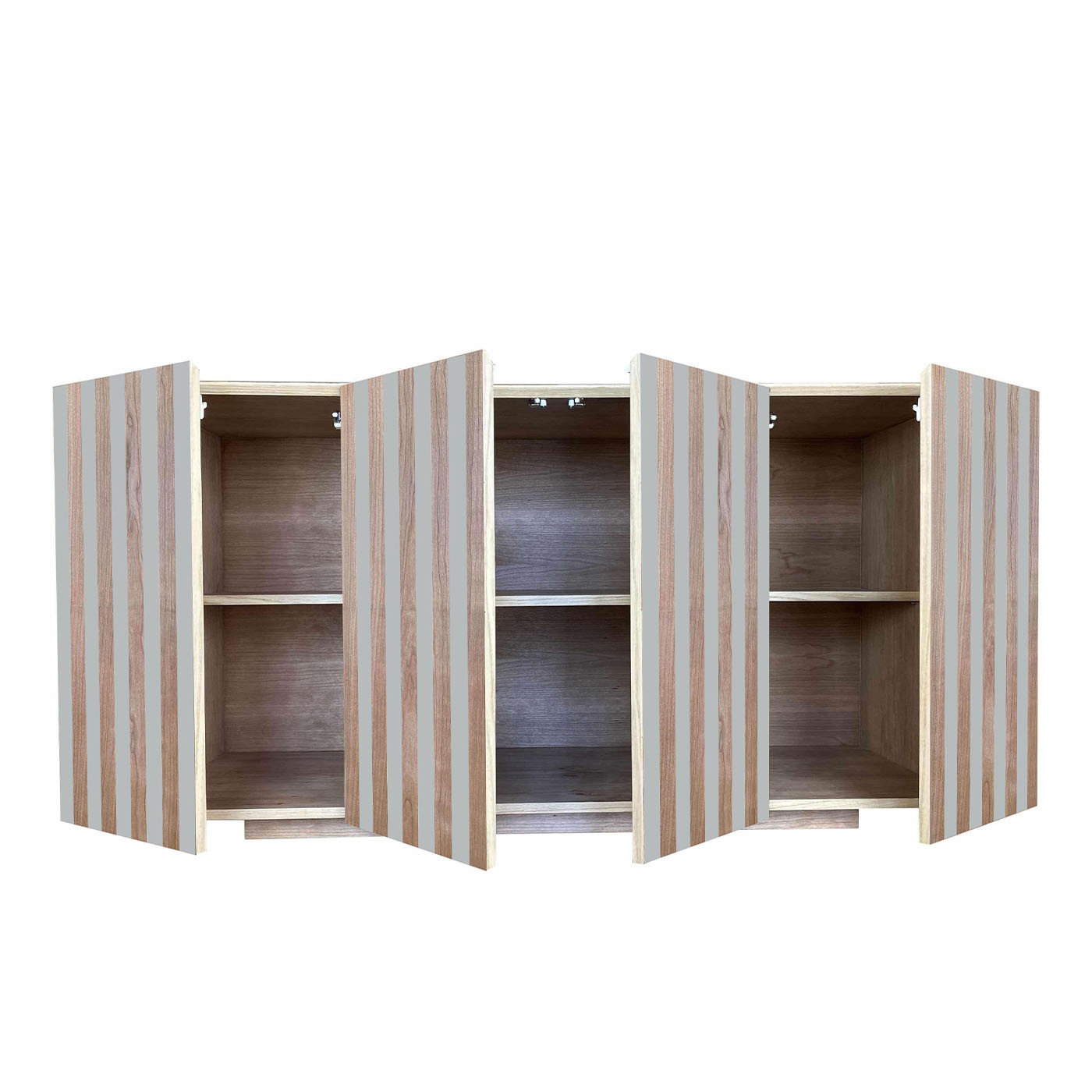 Md2 4-Door Striped Sideboard by Meccani Studio - Alternative view 5