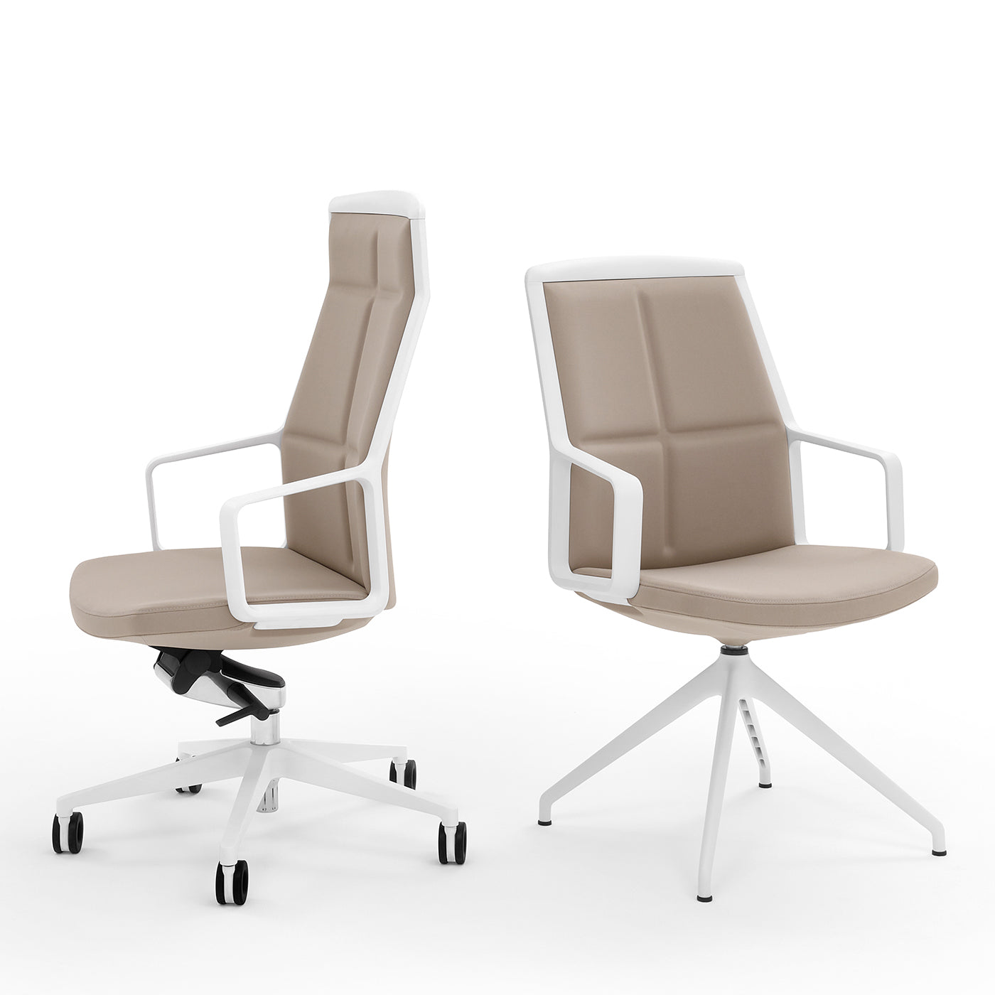 ADELE BEIGE EXECUTIVE CHAIR by ORLANDINIDESIGN - Alternative view 1