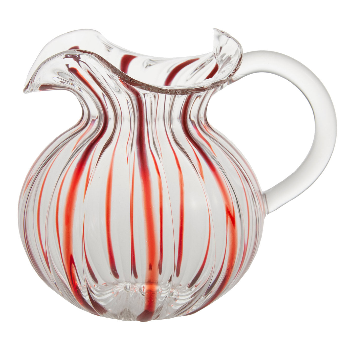 Torcello Red Striped Pitcher - Main view