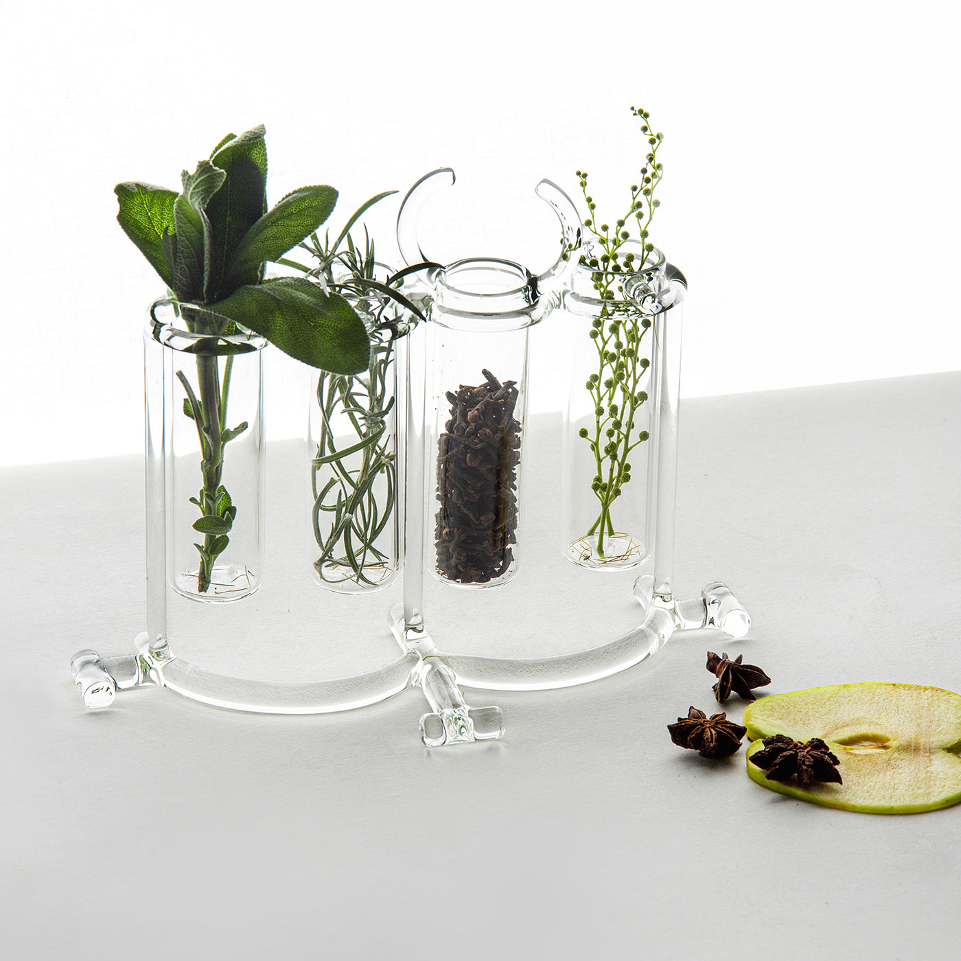 Vaso di fiori - Collezione di bicchieri da tavola SiO2 - Vista alternativa 2