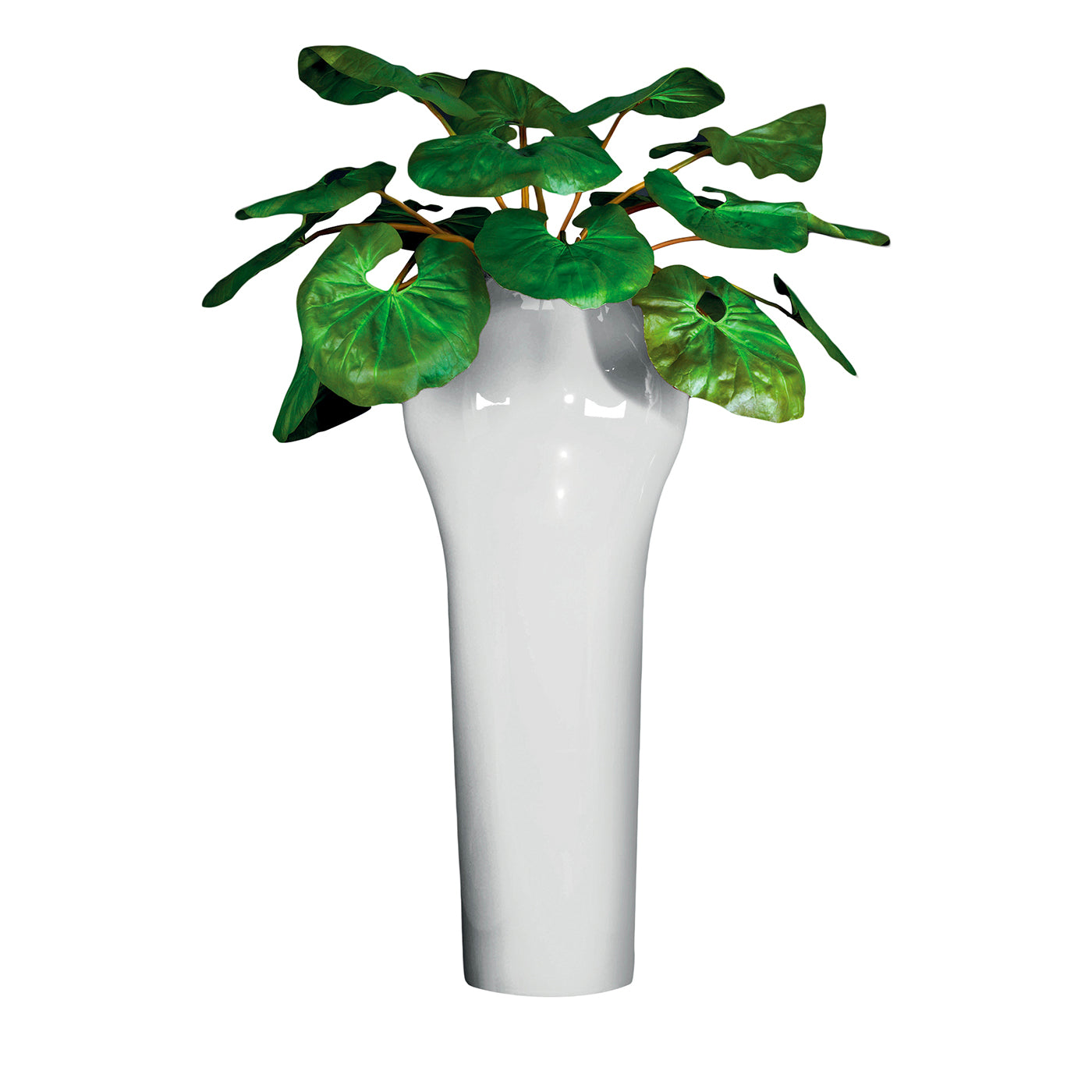 Pechino Faux Greenery Komposition mit weißer Vase - Hauptansicht