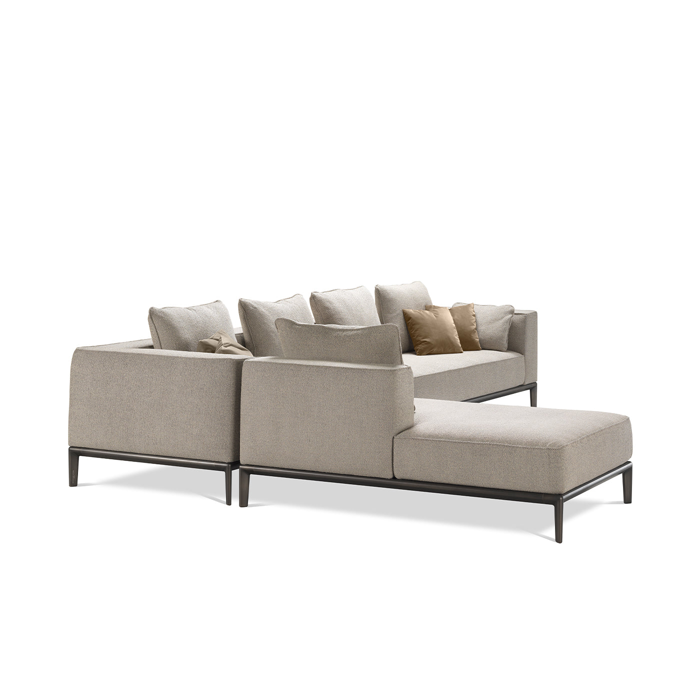 Milo Angular Off-White Sofa by Stefano Giovannoni - Alternative view 1
